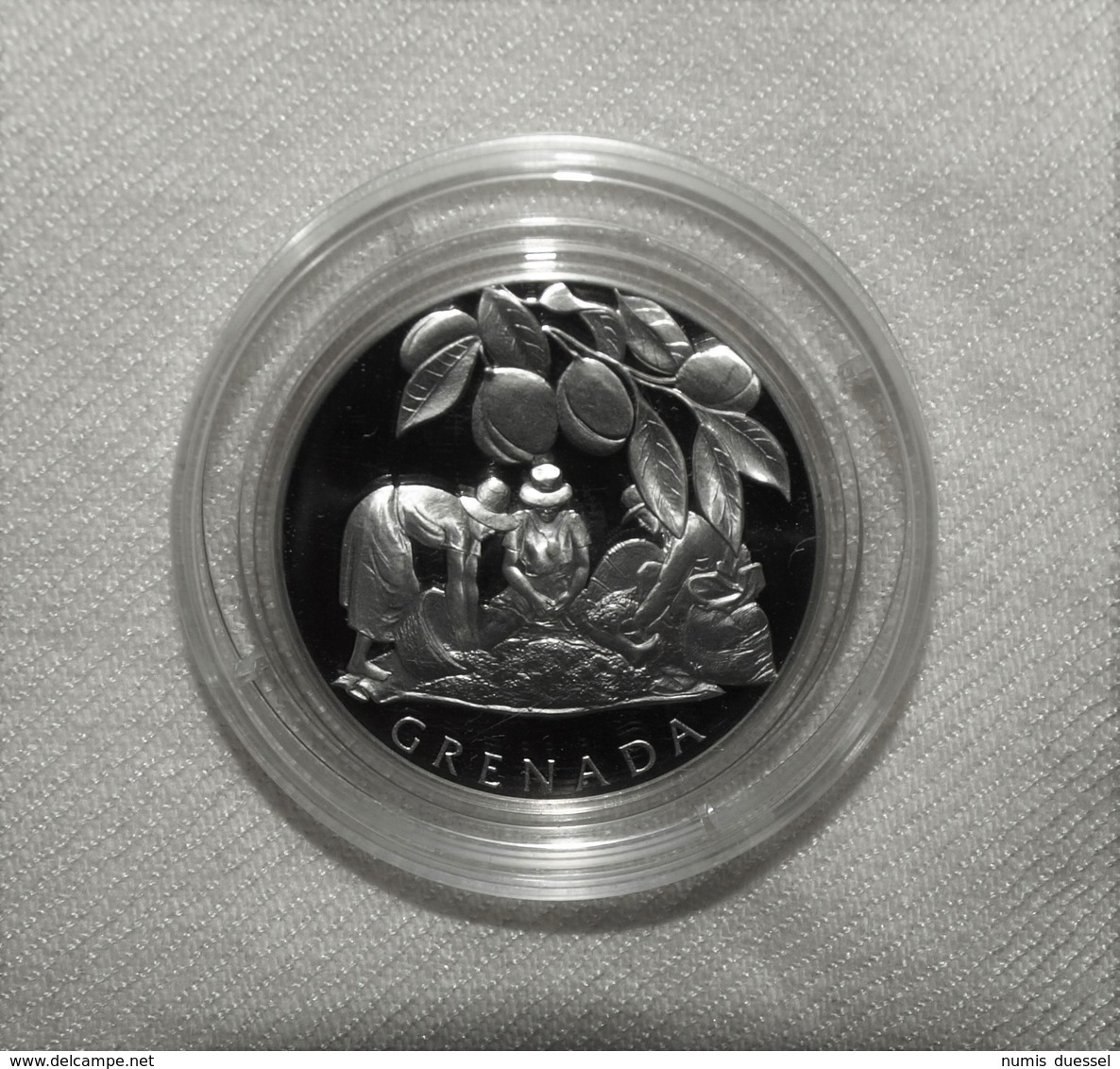 Proof/PP Silber/Silver Medal/Medaille UN/UNO Zu Ehren Von/Tribute To Grenada, 1978 - Autres – Océanie