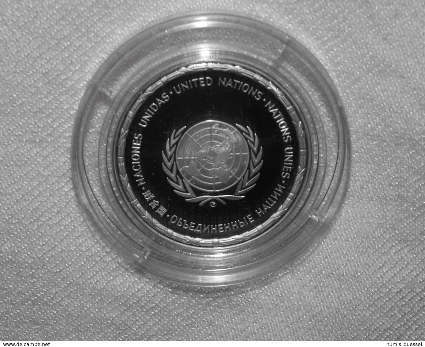 Proof/PP Silber/Silver Medal/Medaille UN/UNO Zu Ehren Von/Tribute To Grenada, 1978 - Sonstige – Ozeanien