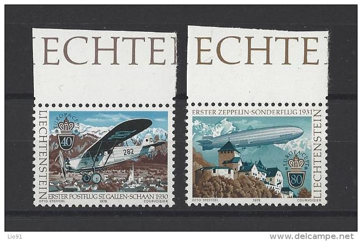 LIECHTENSTEIN  . YT  664/665  Neuf **  Europa  1979 - Nuevos