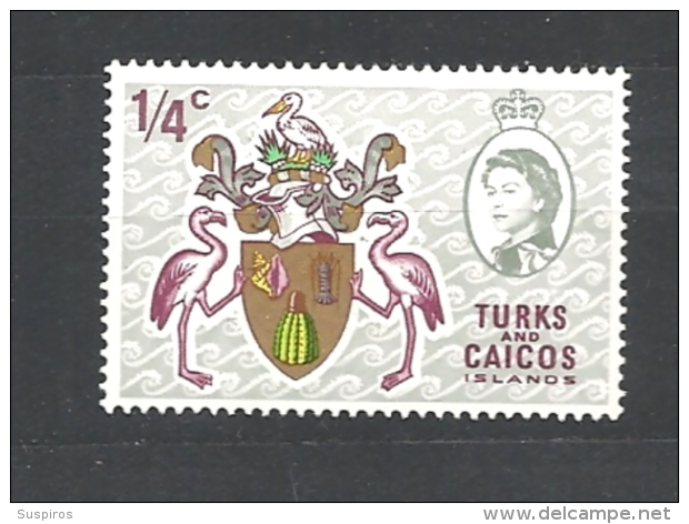 TURKS & CAICOS    1969 Local Motives With Queen Elizabeth II  MNH - Turks & Caicos