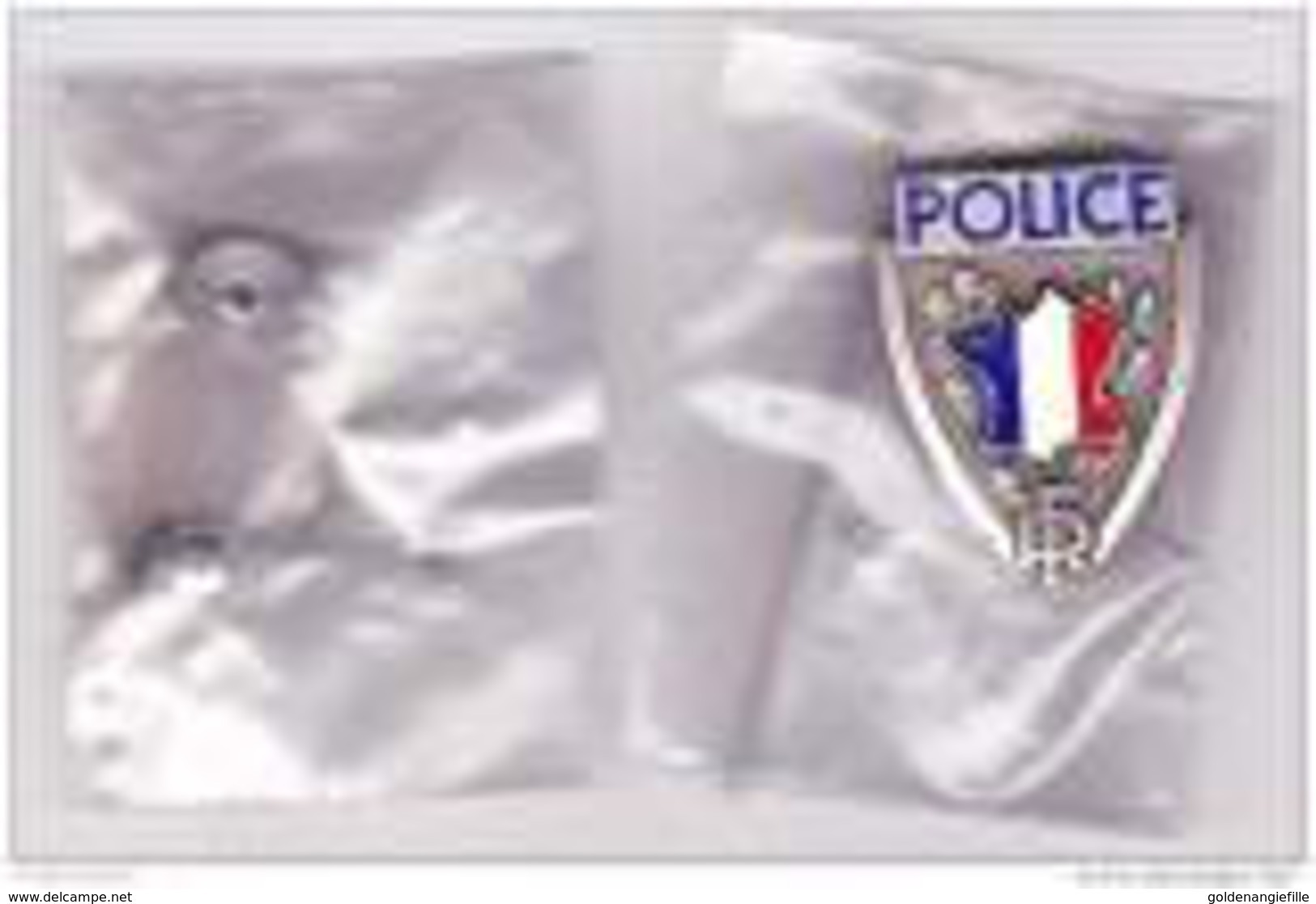 Police Nationale --- Ancien Insigne De Casquette Métal --- Obsolète --- NEUF - Police & Gendarmerie