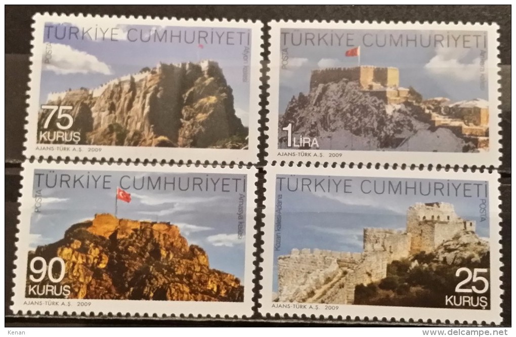 Turkey, 2009, Mi: 3779/82 (MNH) - Unused Stamps