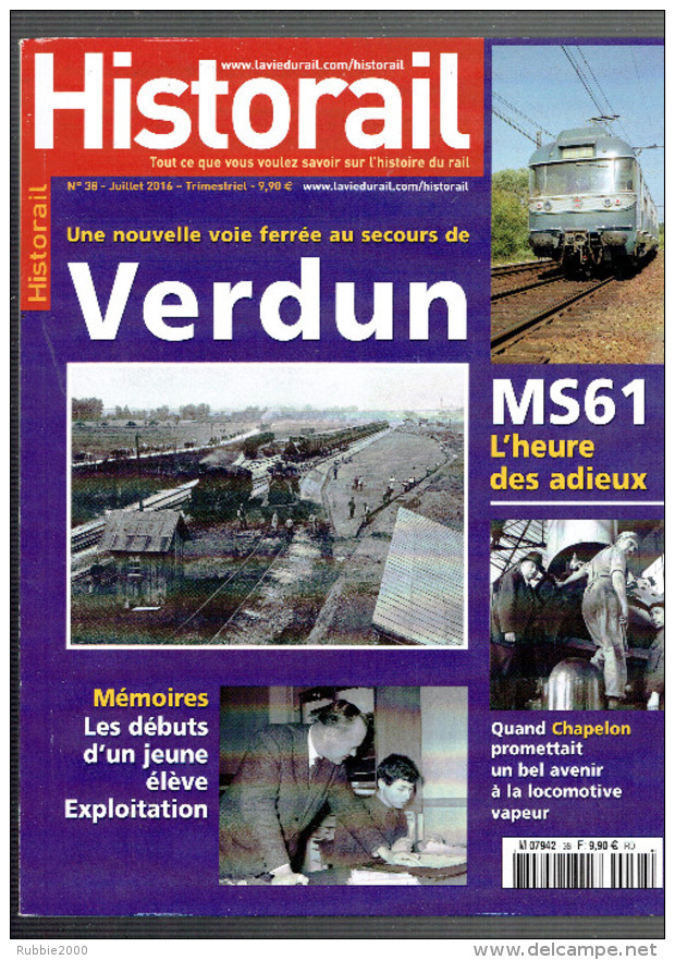 HISTORAIL 2016 AU SECOURS DE VERDUN - Trains