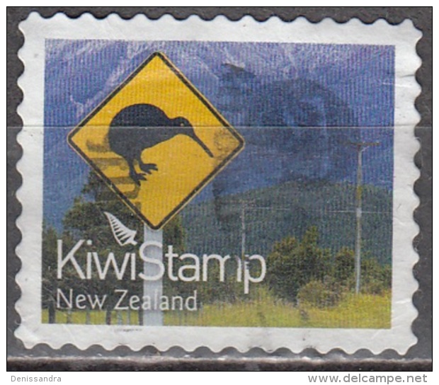 New Zealand 2015 Signalisation Kiwi O Cachet Rond - Gebraucht
