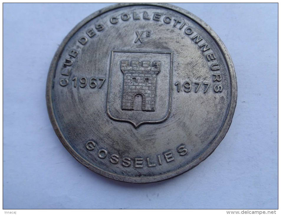 Réf: 98-16-291.      GOSSELIES   Cercle Des Collectionneurs. 1967-1977  Bon De 10 Ces-Caisse Communale - Obj. 'Souvenir De'
