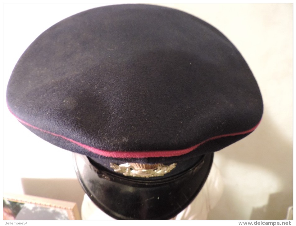 Rare Casquette De Sapeurs Pompiers Allemagne De L'ouest - Pompiers