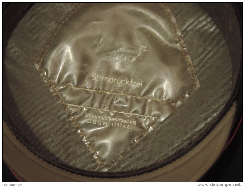 Rare Casquette De Sapeurs Pompiers Allemagne De L'ouest - Pompiers