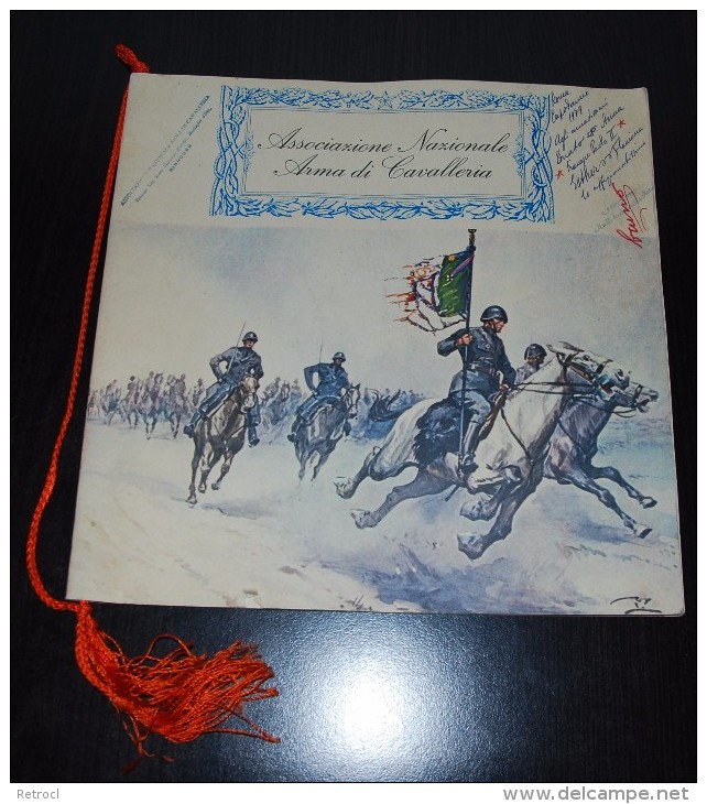 1979 - Calendario Dell'arma Di Cavalleria - With Autographs - Italian