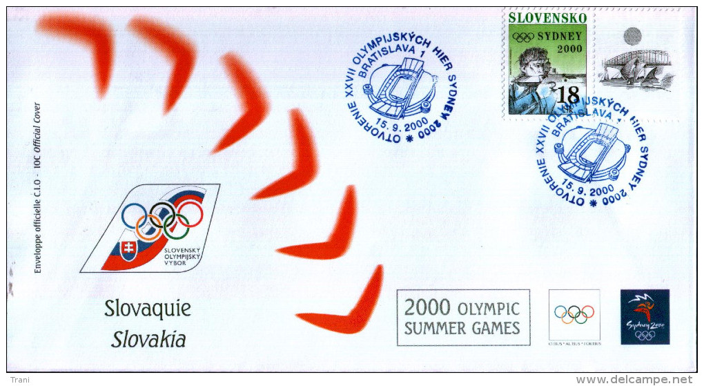 OLIMPIADI DI SYDNEY 2000 - FDC