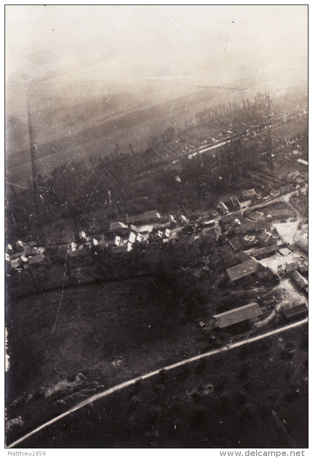 Photo Aérienne 1917 REGNY (près Saint-Quentin) - Une Vue Prise En Ballon D'observation (A154, Ww1, Wk 1) - Altri & Non Classificati