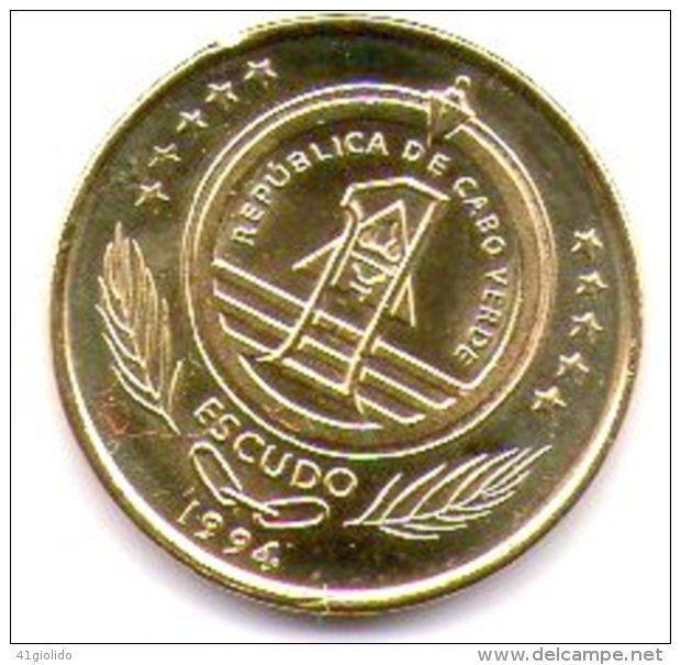 Capo Verde Cabo Verde 1 Escudo 1994 - Cap Vert