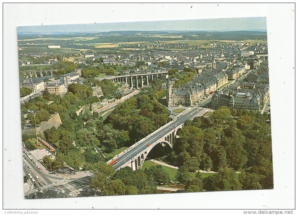 Cp , LUXEMBOURG , Pont Adolphe Et Avenue De La Liberté , Vierge , Ed : Schaack - Luxemburg - Town