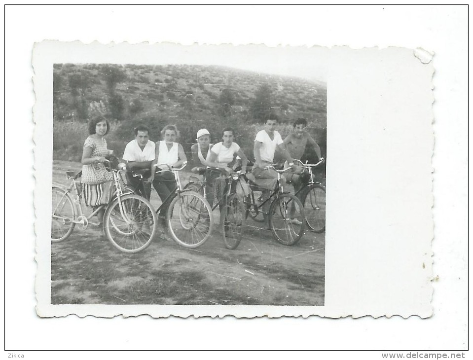 Real Small Photo.Cycling 1957 - Cyclisme