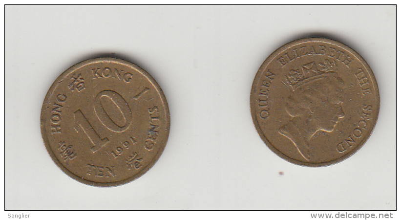 10 CENTS 1991 - Hong Kong