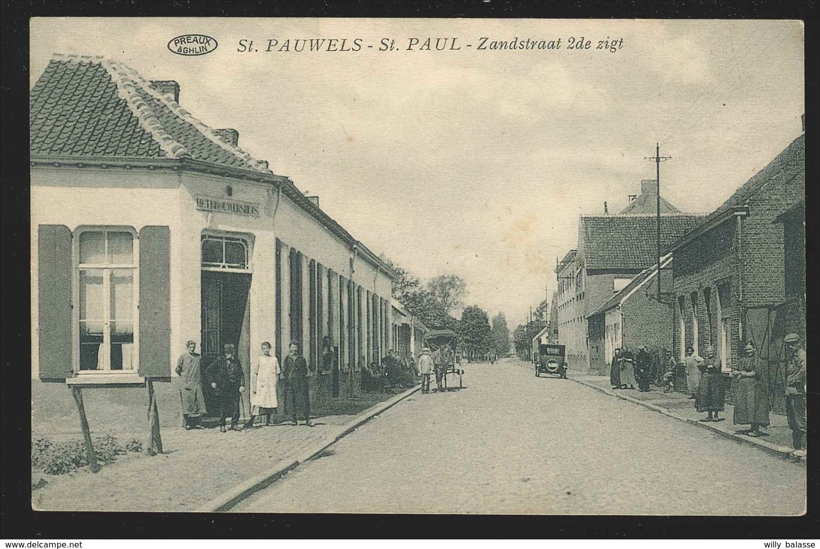 +++ CPA - ST PAUWELS - SAINT PAUL - Zandstraat 2de Zigt - Carte Animée   // - Sint-Gillis-Waas