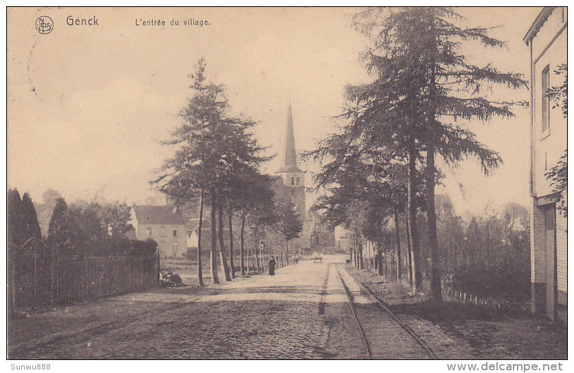 Genk Genck - L'entrée Du Village (Ed. Maison Stulens, 1913) - Genk