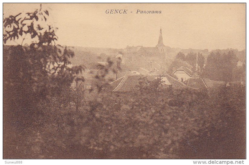 Genk Genck - Panorama (Uitg. Boek-Papier En Muzielchandel De Kempen, 1927) - Genk