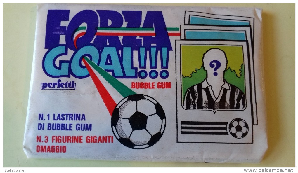 FORZA GOAL BUBBLE GUM - PERFETTI - CAMPIONATO CALCIO SERIE A - NO PANINI MIRA - Other & Unclassified