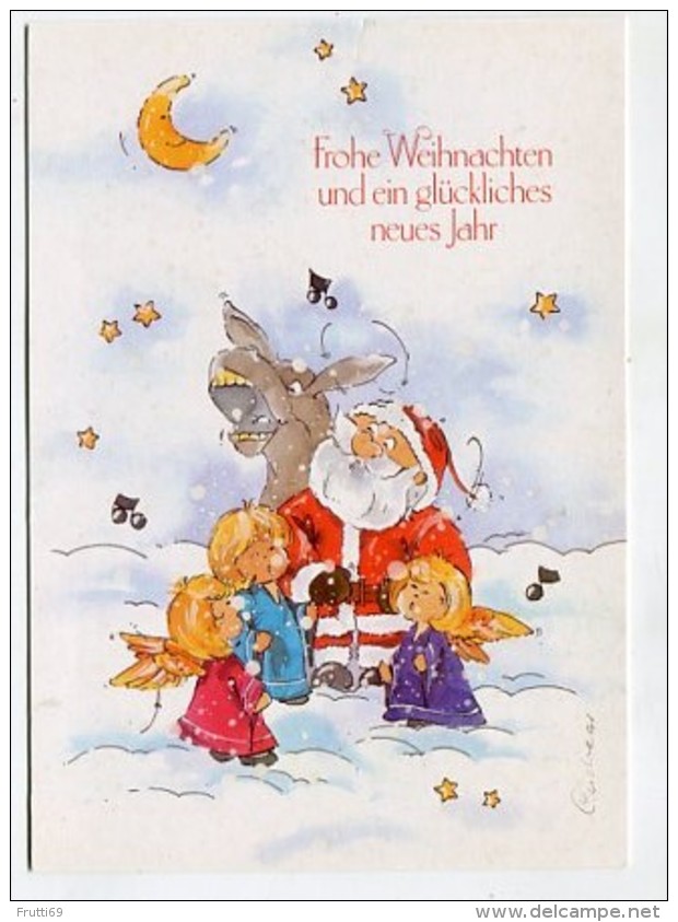 CHRISTMAS - AK283740 Frohe Weihnachten Und Ein Glückliches Neues Jahr - Santa Claus