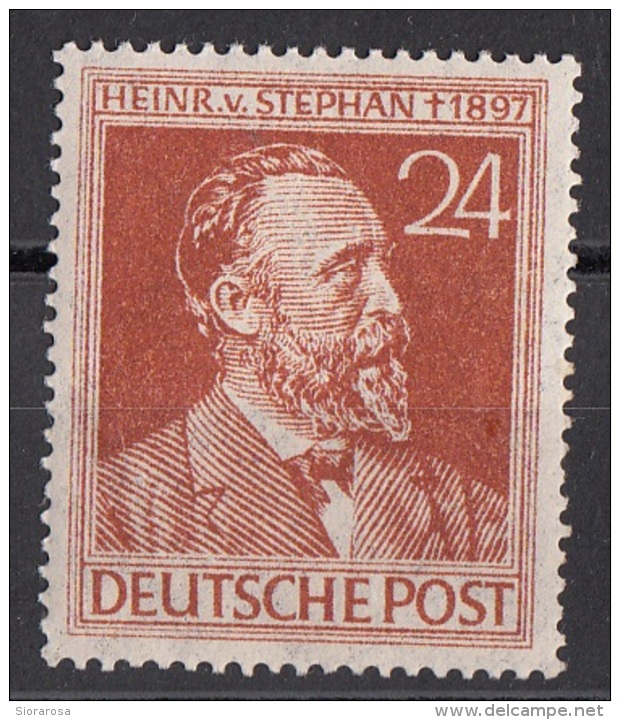 578 Germania 1947 Heinrich Von Stephan Co-fondatore UPU Germany Nuovo MNH Deutschepost - UPU (Union Postale Universelle)