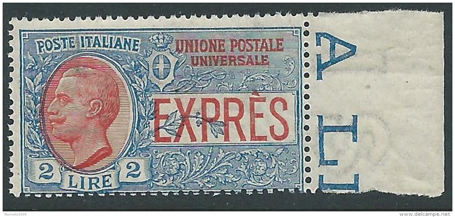 1925-26 REGNO ESPRESSO 2 LIRE MNH ** - CZ15-7 - Correo Urgente