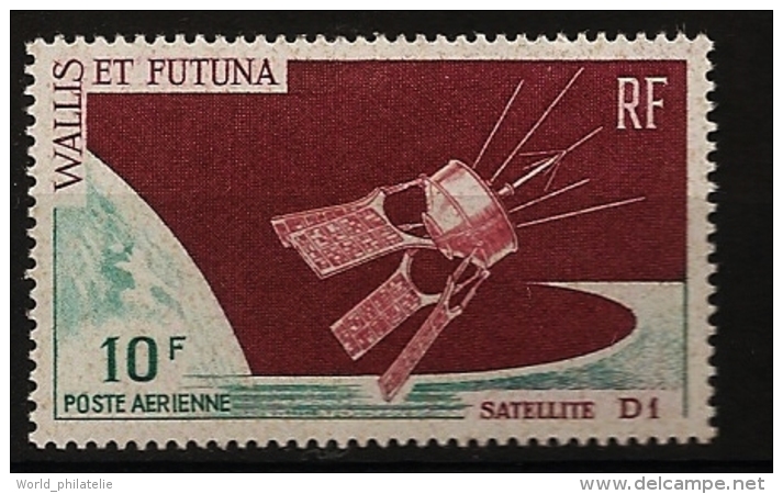 Wallis & Futuna 1966 N° PA 26 ** Espace, Satellite, Grande Série Coloniale, Satellite, Matra, Diadème, Armée, Hammaguir - Unused Stamps