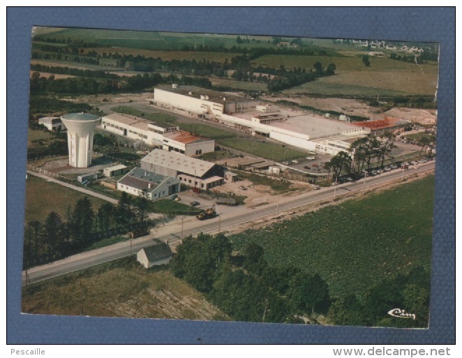 22 CÔTES D'ARMOR - CP LOUDEAC - VUE AERIENNE - L' USINE OLIDA - CIM COMBIER N° A Cl. 260-1 - CIRCULEE EN 1970 - Loudéac