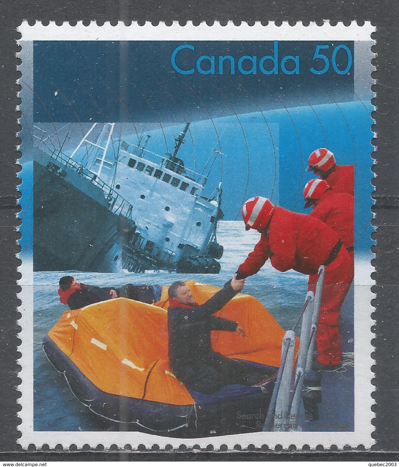 Canada 2005 Scott #2111b Search & Rescue: Rescuers At Shipwreck (MNH) - Unused Stamps