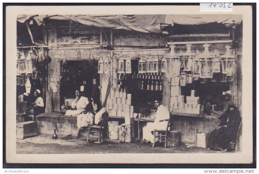 Cairo - Egyptian Bazaar - Bazar Du Caire - Cpa Circulée En 1929 (14´052) - Le Caire