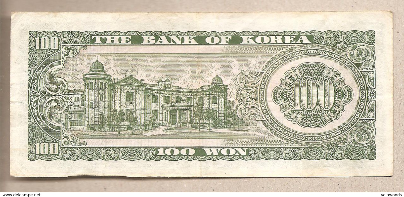 Corea Del Sud - Banconota Circolata Da 100 Won - 1965 - Corea Del Sud