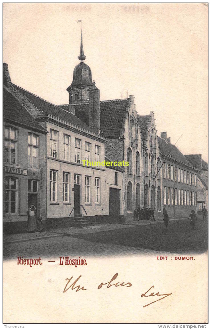 CPA NIEUWPOORT NIEUPORT  L'HOSPICE - Nieuwpoort