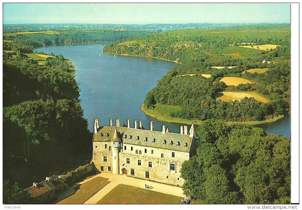 Ploezal, Pres Paimpol Et Treguier (Cotes D'Armor, France) Chateau De La Roche Jagu, Vue Aerienne, Aerial View - Ploëzal