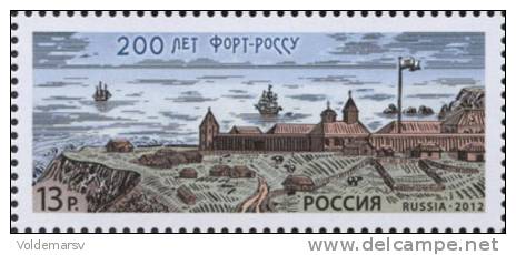 Russia 2012 Mih. 1865 Fort-Ross MNH ** - Ungebraucht