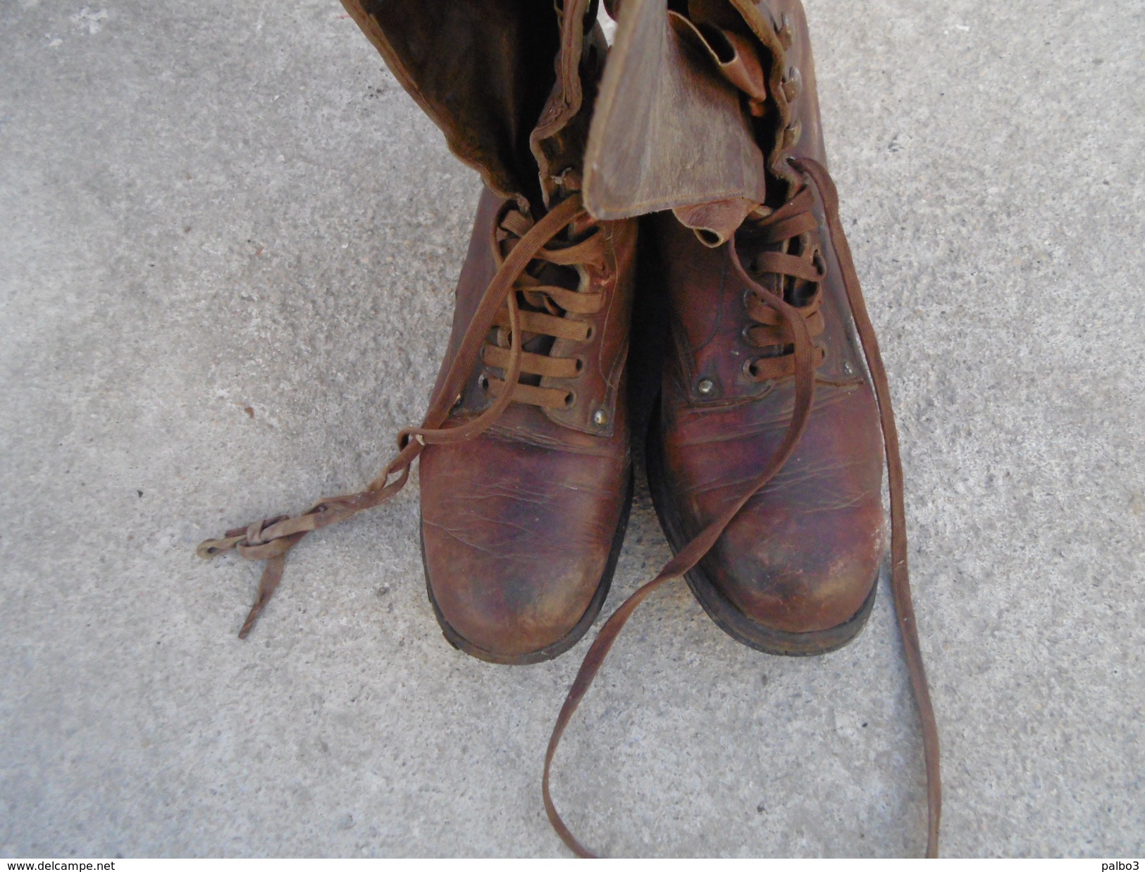 paire de bottes francaise d´officier dit d´aviateur ww1 poilus