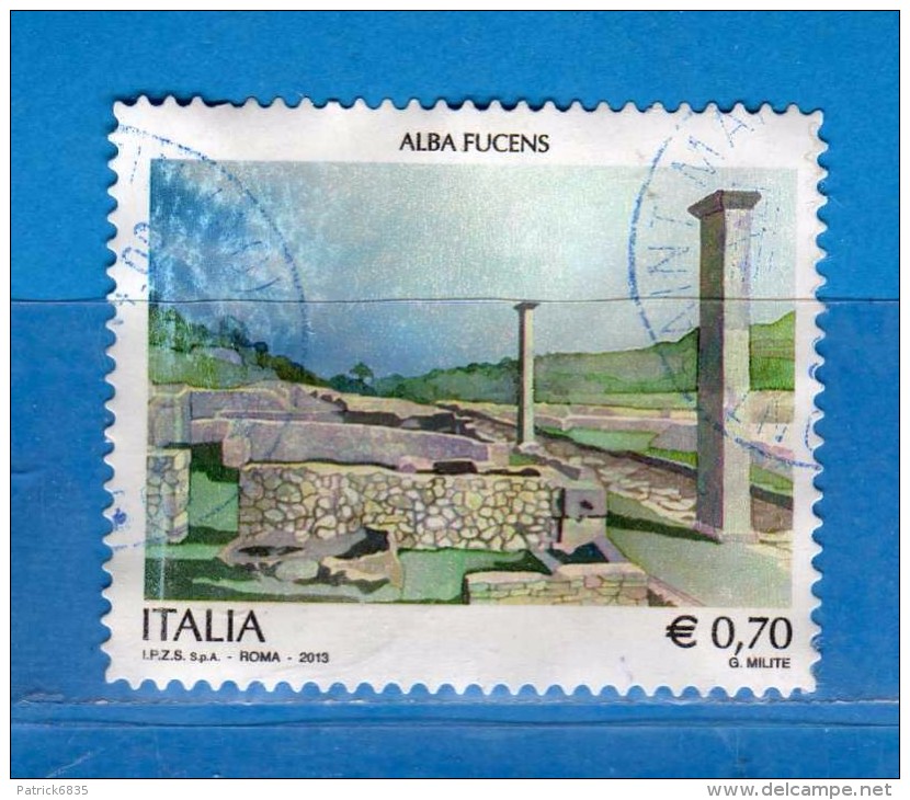 Italia °- 2013 -  Alba Fucens,    . Unif. 3506-   Vedi Descrizione. - 2011-20: Usati