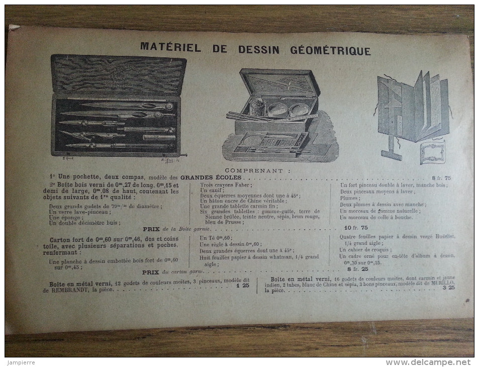 Le Dessin Technique - Principes - Série A, Cahier II - Géométrie Dans L´espace - 1892 - Librairie Hachette - Ciencia