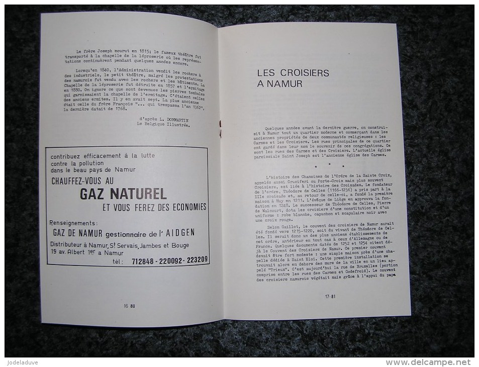 PAYS DE NAMUR Revue N° 39 Régionalisme Bouvignes Moulin de Sambre Haquenée Mariée An 40 Crosiers Spots Mozet Sombreffe