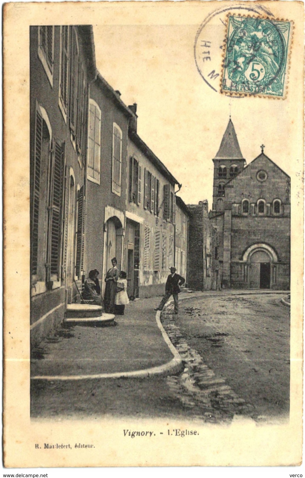 CARTE POSTALE ANCIENNE DE VIGNORY-EGLISE - Vignory