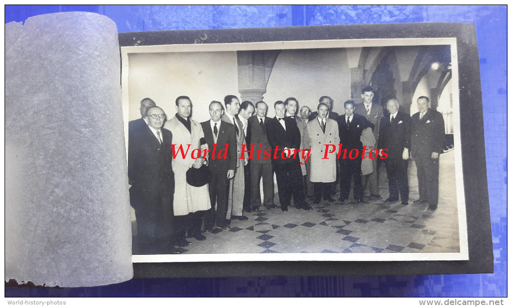Album Ancien Avec 12 Photos - SAARBRÜCKEN - Saarland Amateur Billard Verband - 1954 - Saar - Andere & Zonder Classificatie