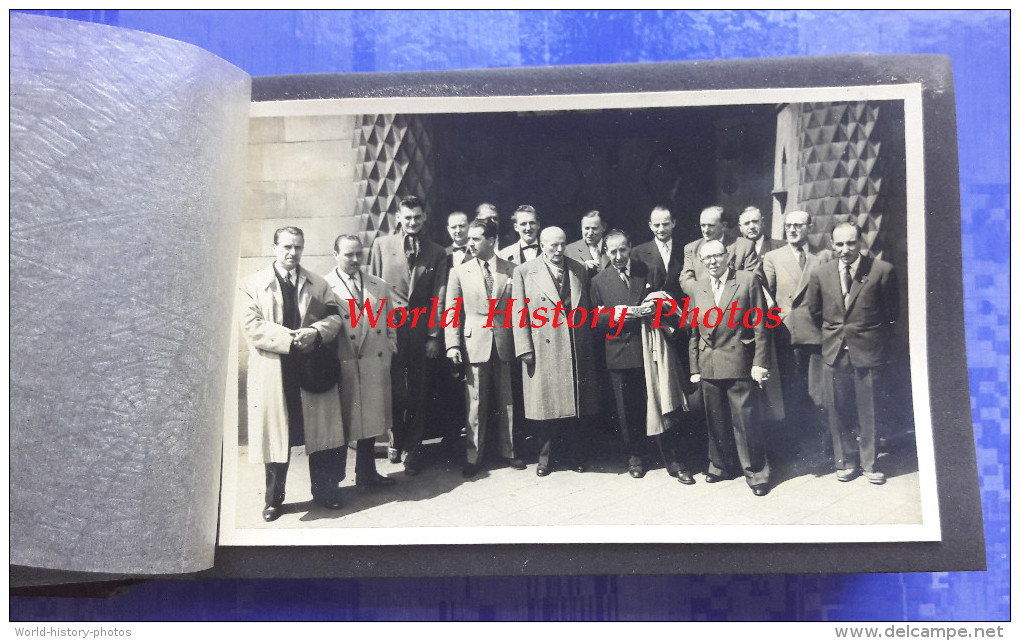Album Ancien Avec 12 Photos - SAARBRÜCKEN - Saarland Amateur Billard Verband - 1954 - Saar - Andere & Zonder Classificatie