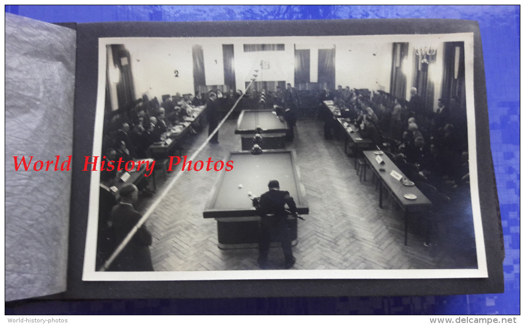 Album ancien avec 12 photos - SAARBRÜCKEN - Saarland Amateur Billard Verband - 1954 - Saar