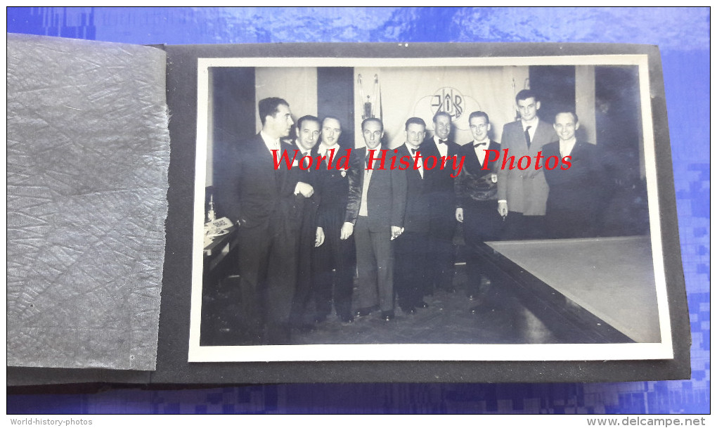 Album ancien avec 12 photos - SAARBRÜCKEN - Saarland Amateur Billard Verband - 1954 - Saar