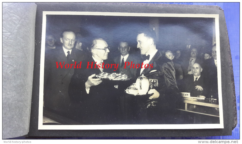 Album ancien avec 12 photos - SAARBRÜCKEN - Saarland Amateur Billard Verband - 1954 - Saar