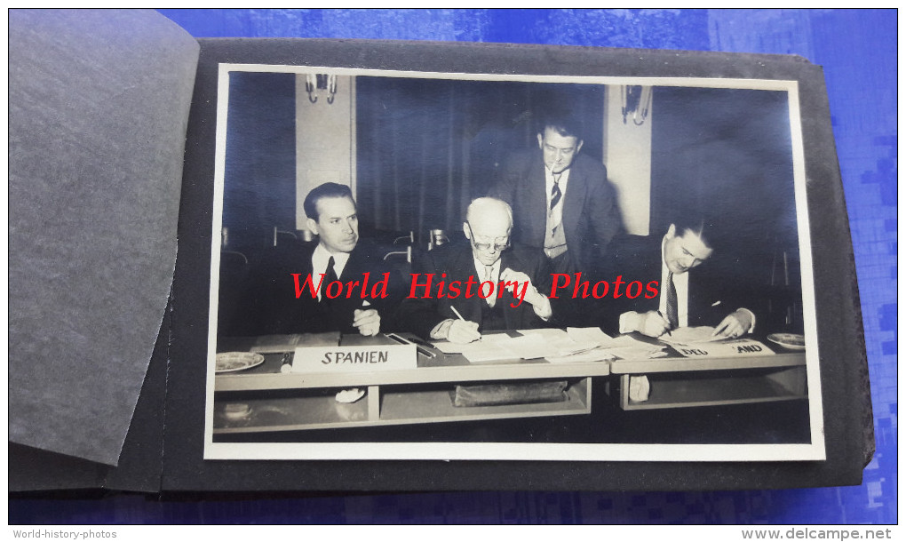 Album ancien avec 12 photos - SAARBRÜCKEN - Saarland Amateur Billard Verband - 1954 - Saar