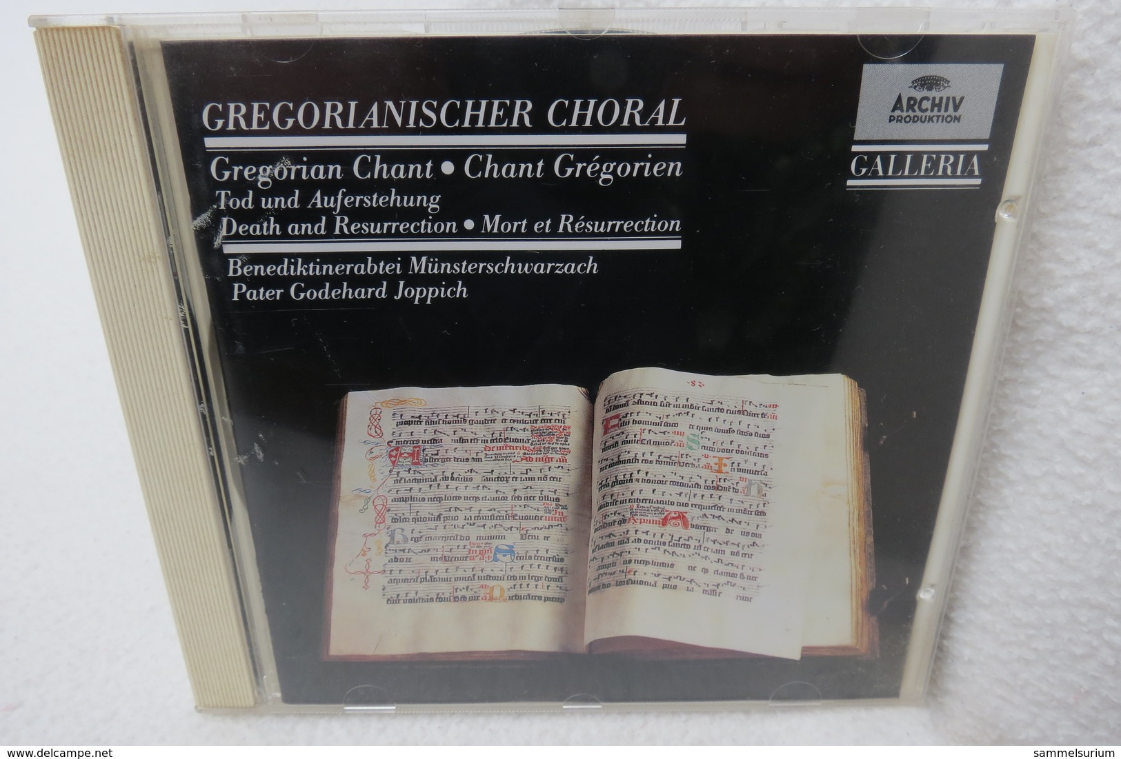 CD "Gregorianischer Choral" Benediktinerabtei Münsterschwarzach - Gospel & Religiöser Gesang