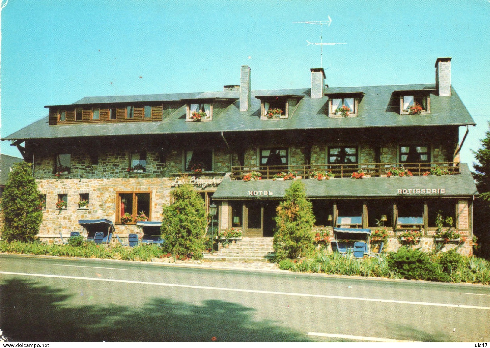 - BELGIQUE. - CHAMPLON -ARDENNE - "LES BRUYERES" Hôtel Rotiserie. - - Tenneville