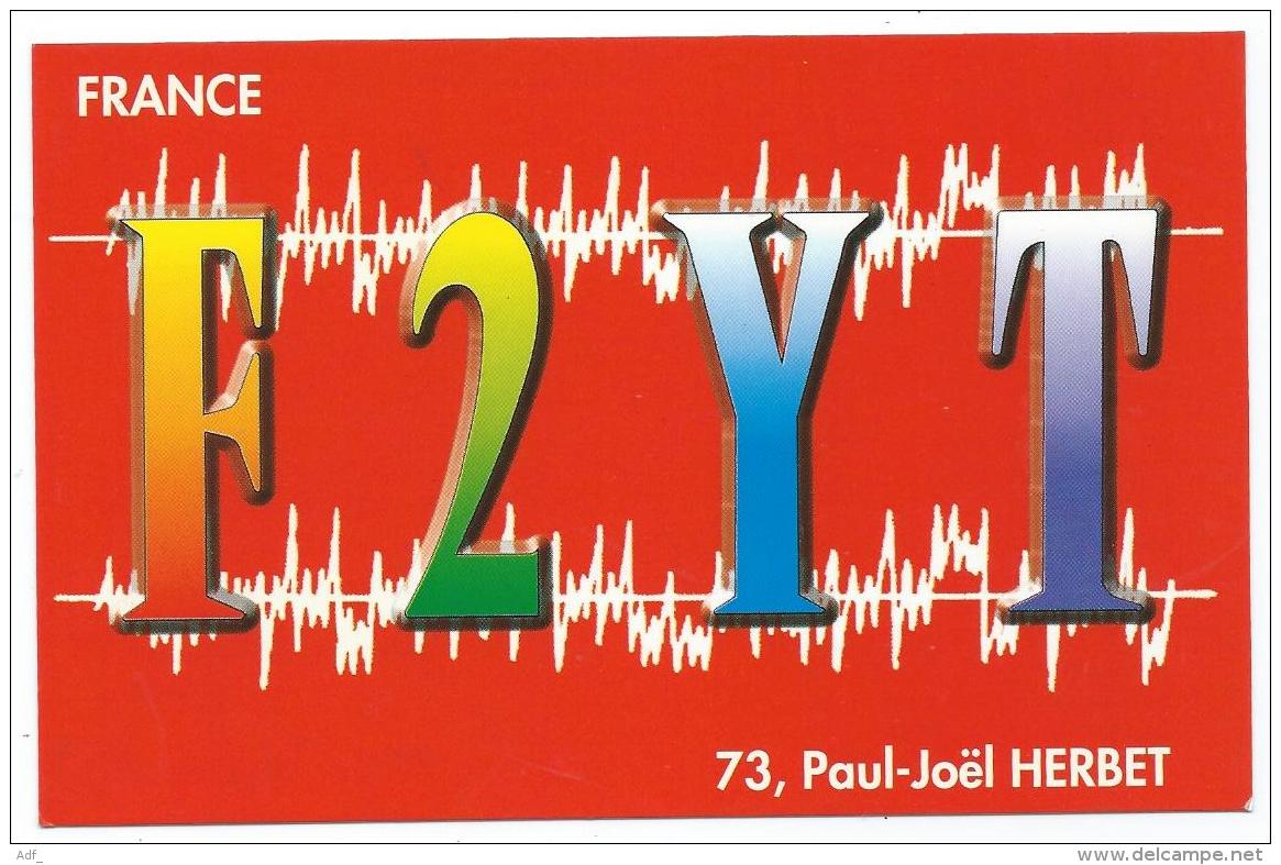 CARTE QSL FRANCE F2YT, RADIO AMATEUR, ESTREE CAUCHY, PAS DE CALAIS 62 - Radio Amateur