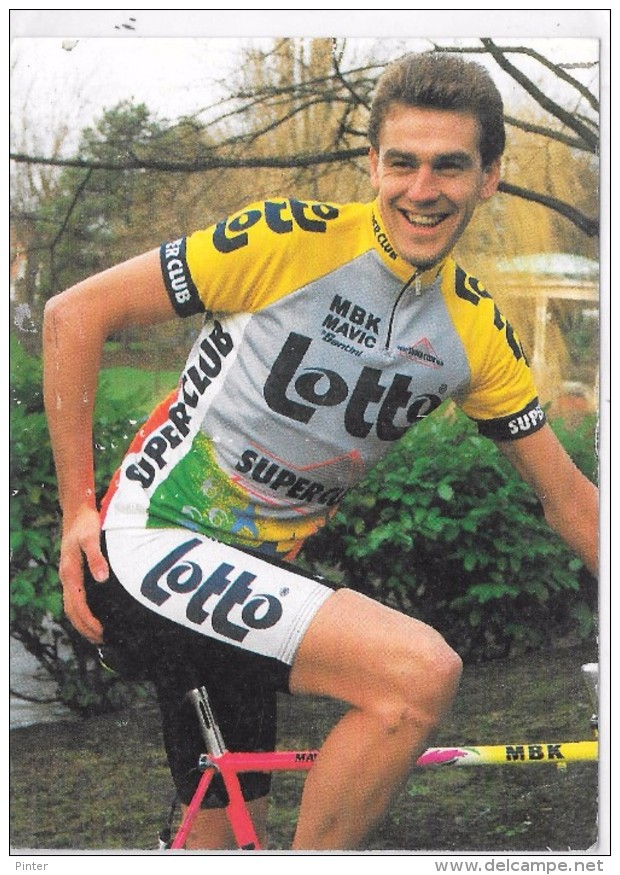 CYCLISTE - FRANK VAN DEN ABBEELE - Cyclisme