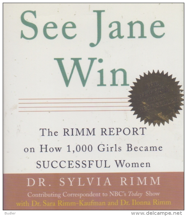 ## See Jane Win ## By Sylvia Rimm -  Cover By Mary Schuck.  Issued By RUNNING PRESS, Philadelphia–London. - 1950-Maintenant