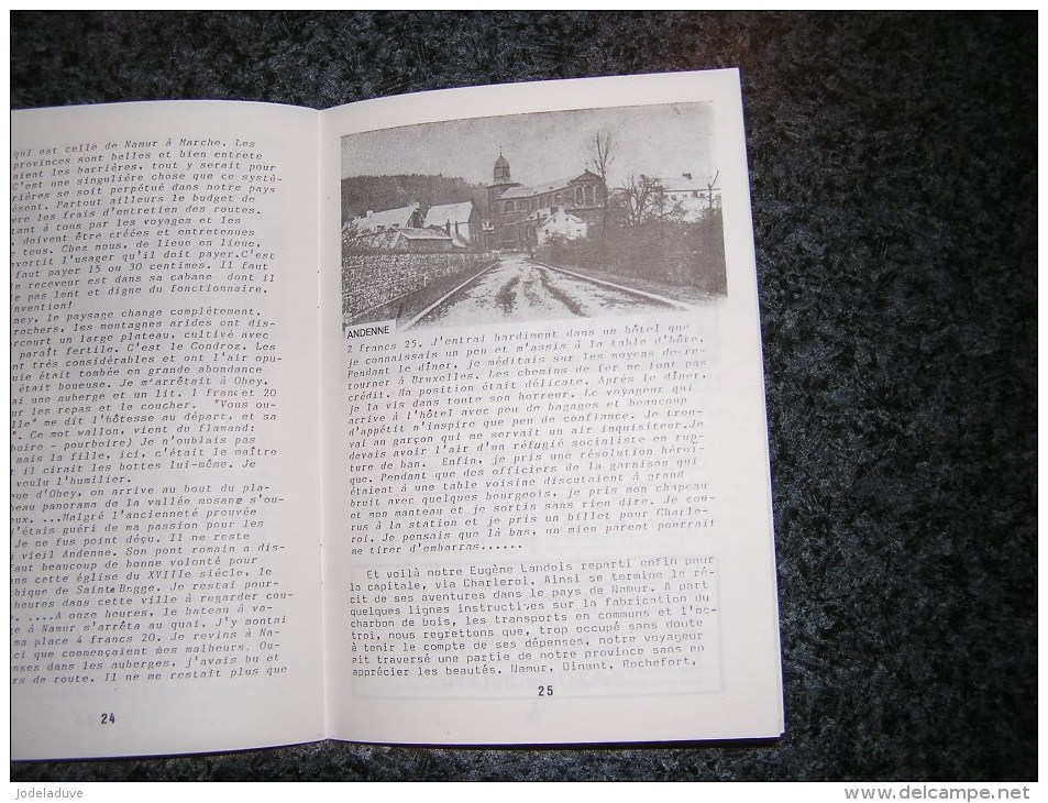 PAYS DE NAMUR Revue N° 90 Régionalisme St Gérard au Temps des Trams Senzeilles Passé Militaire Fusilliers Franc Waret